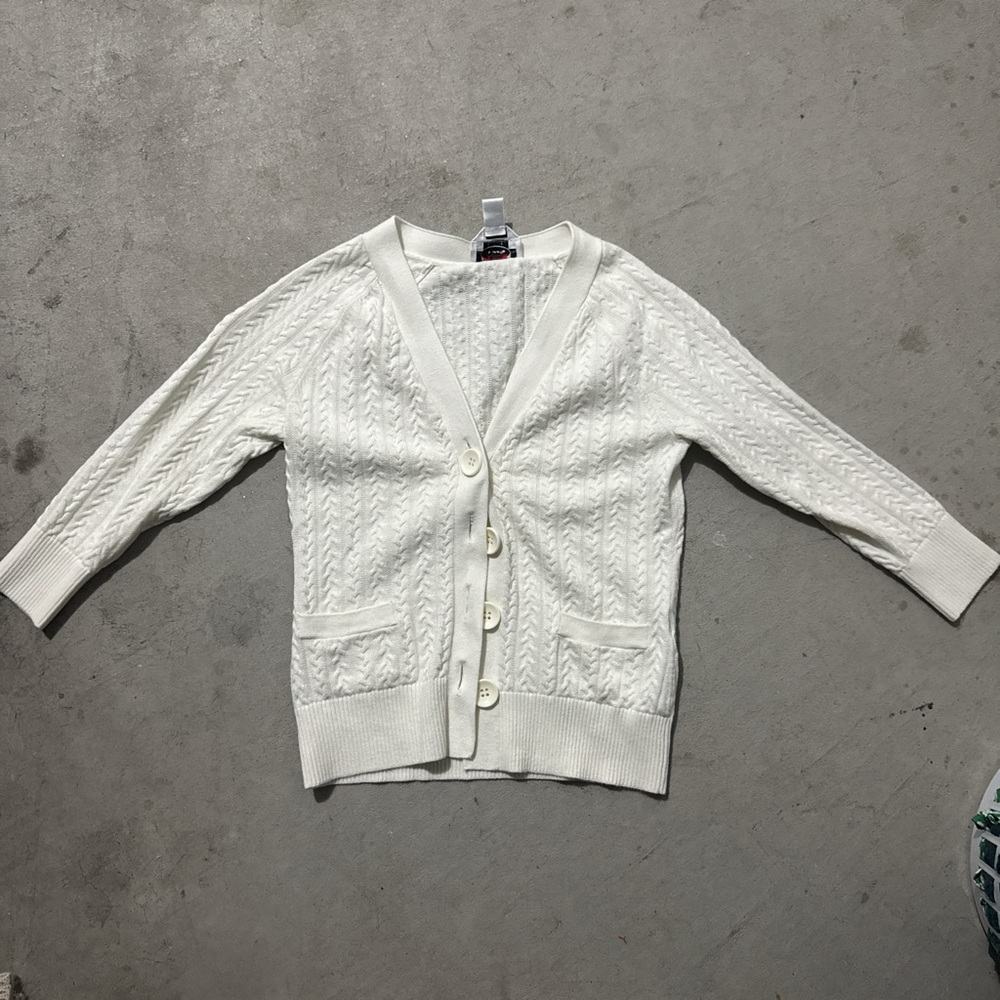 Talbots Cable Knit Cardigan